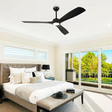 60 Inch Alexi DC Motor Modern Downrod Ceiling Fan with LED Light