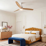 Brisa Ceiling Fan 132cm (52") with LED Light Ultra-Quiet DC Motor