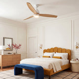 Brisa Ceiling Fan 132cm (52") with LED Light Ultra-Quiet DC Motor