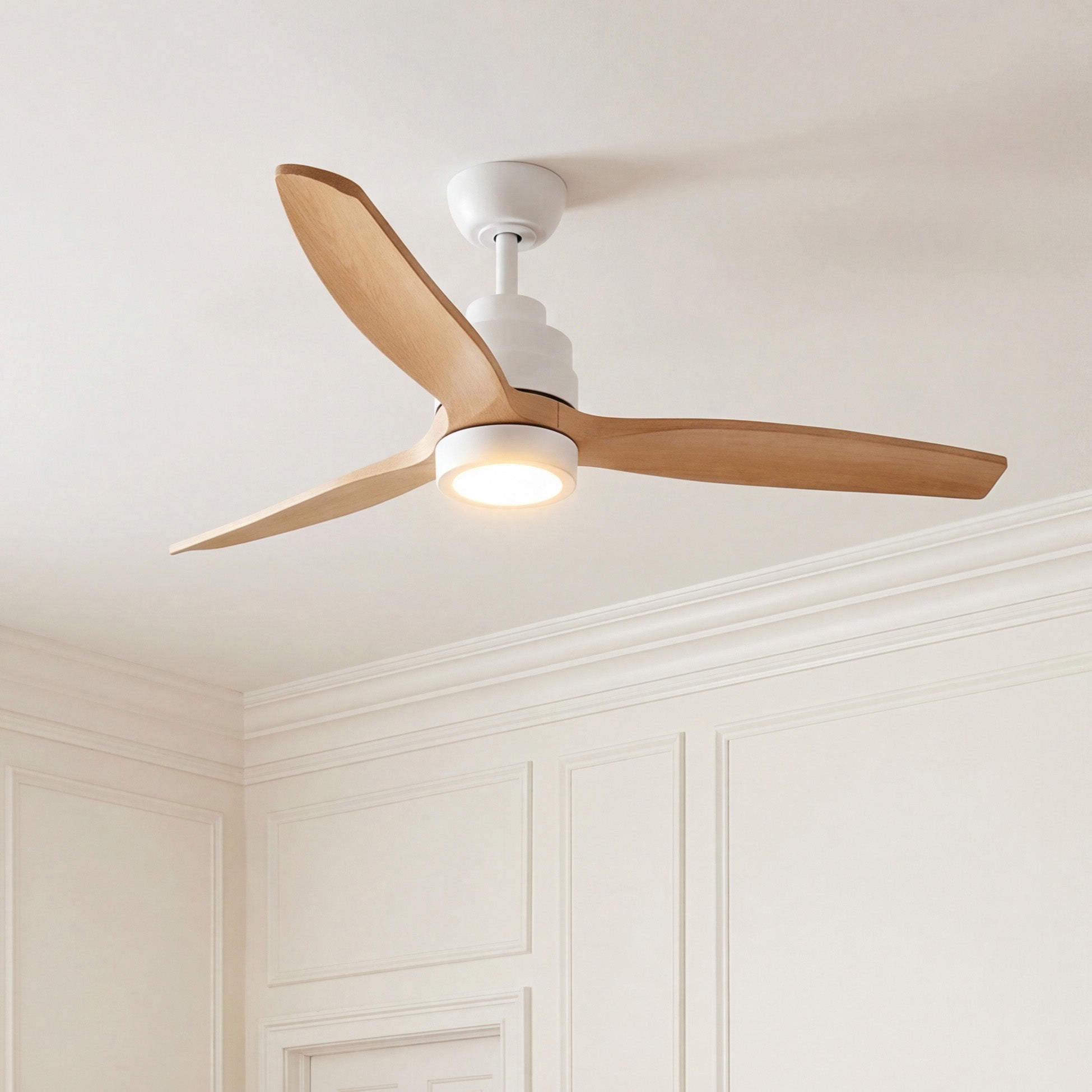 Brisa Ceiling Fan 132cm (52") with LED Light Ultra-Quiet DC Motor