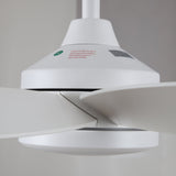 MAXI Weißer Deckenventilator Ø132 cm Leise mit LED-Licht DC 40W