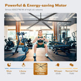 120 Inch HVLS Fan Jupiter Industrial Aluminum Extra Large Ceiling Fan with Remote Control
