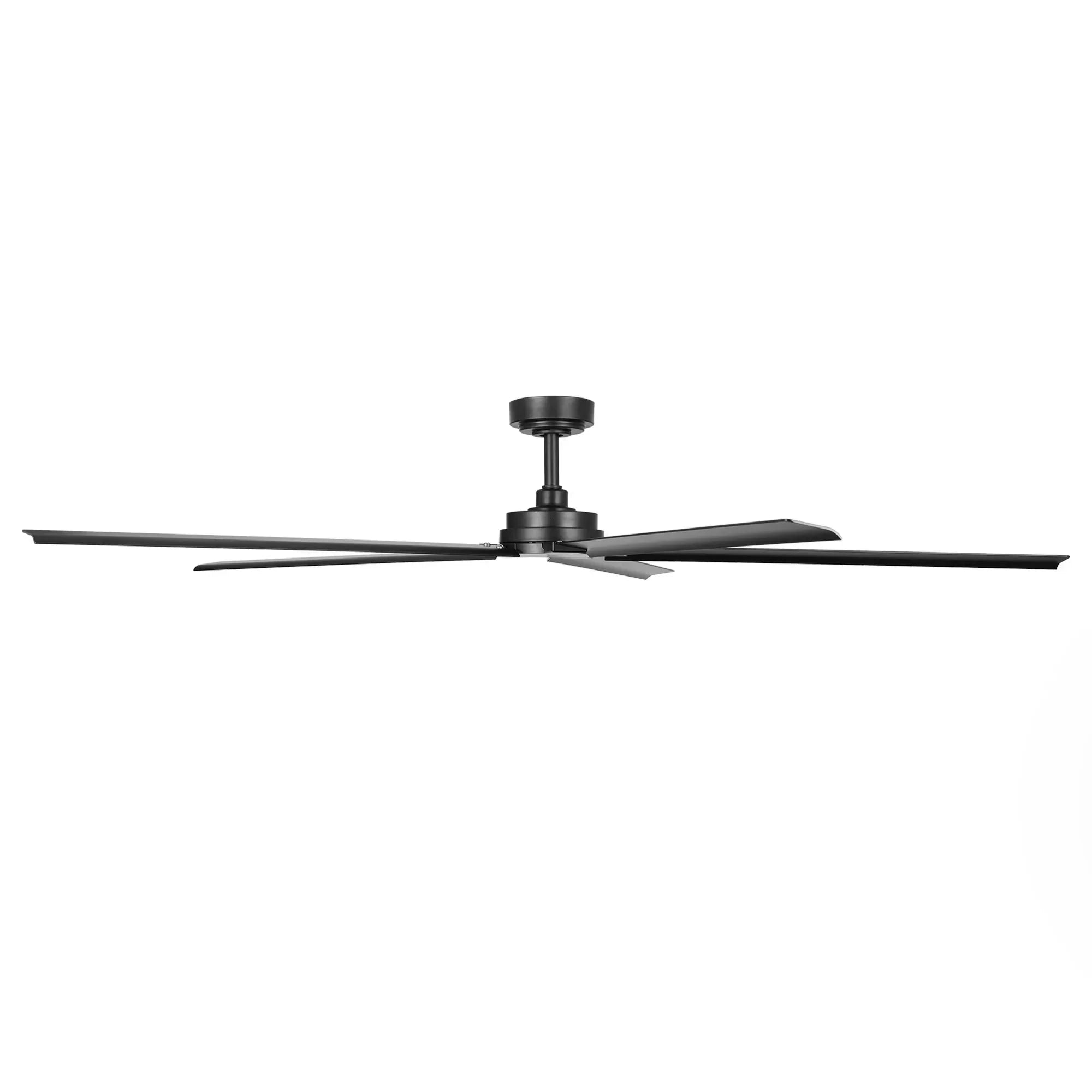 189cm (72") 213cm (84") Winni Deckenventilator aus Aluminium für den Außenbereich mit Fernbedienung, IPX4 