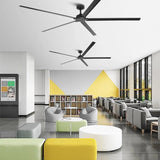 72 Inch 84 Inch Winni All-Aluminum IPX4 Outdoor Ceiling Fan with Remote Control