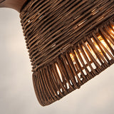 Calma 152 cm Deckenventilator mit Rattanlicht