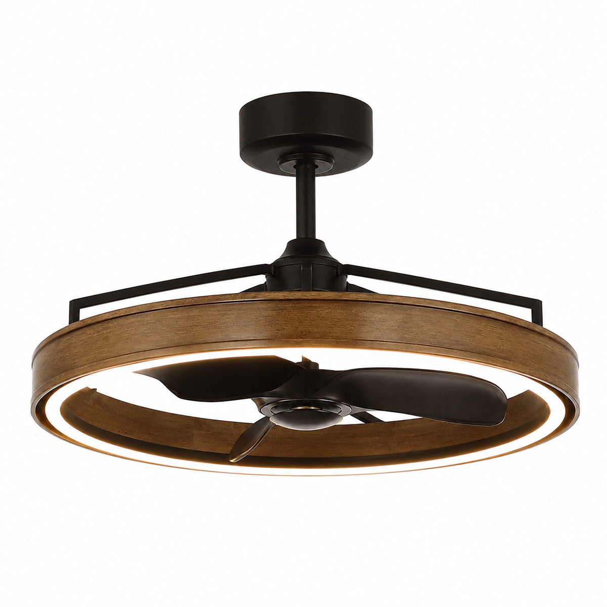 BEXLEY Ceiling Fan Ø69 cm with LED Light and Hidden Blades