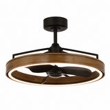 BEXLEY Ceiling Fan Ø69 cm with LED Light and Hidden Blades