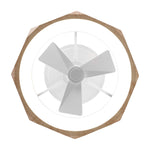 Mavio Silent Ceiling Fan 48cm (19") with LED Light