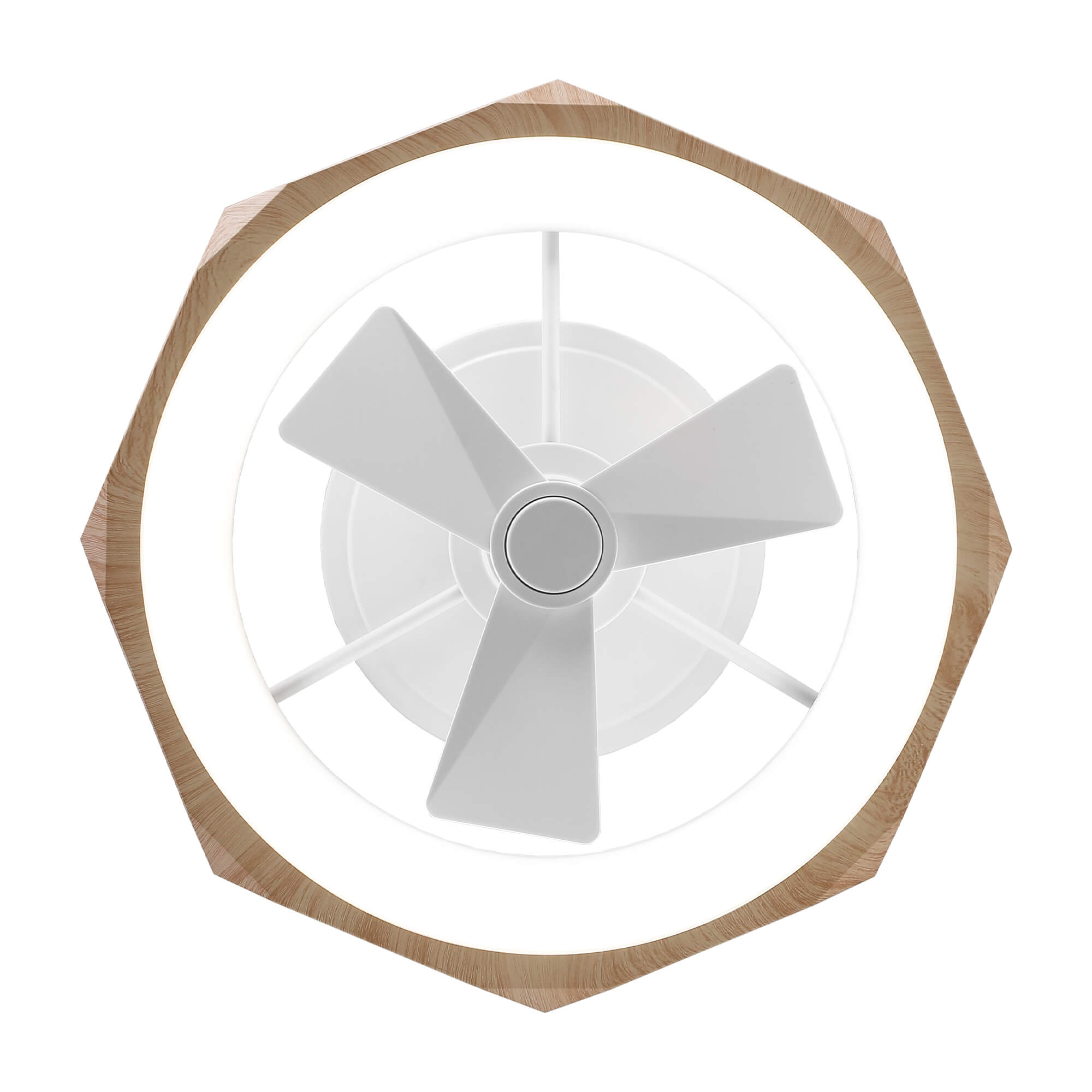 Mavio Silent Ceiling Fan 48cm (19") with LED Light