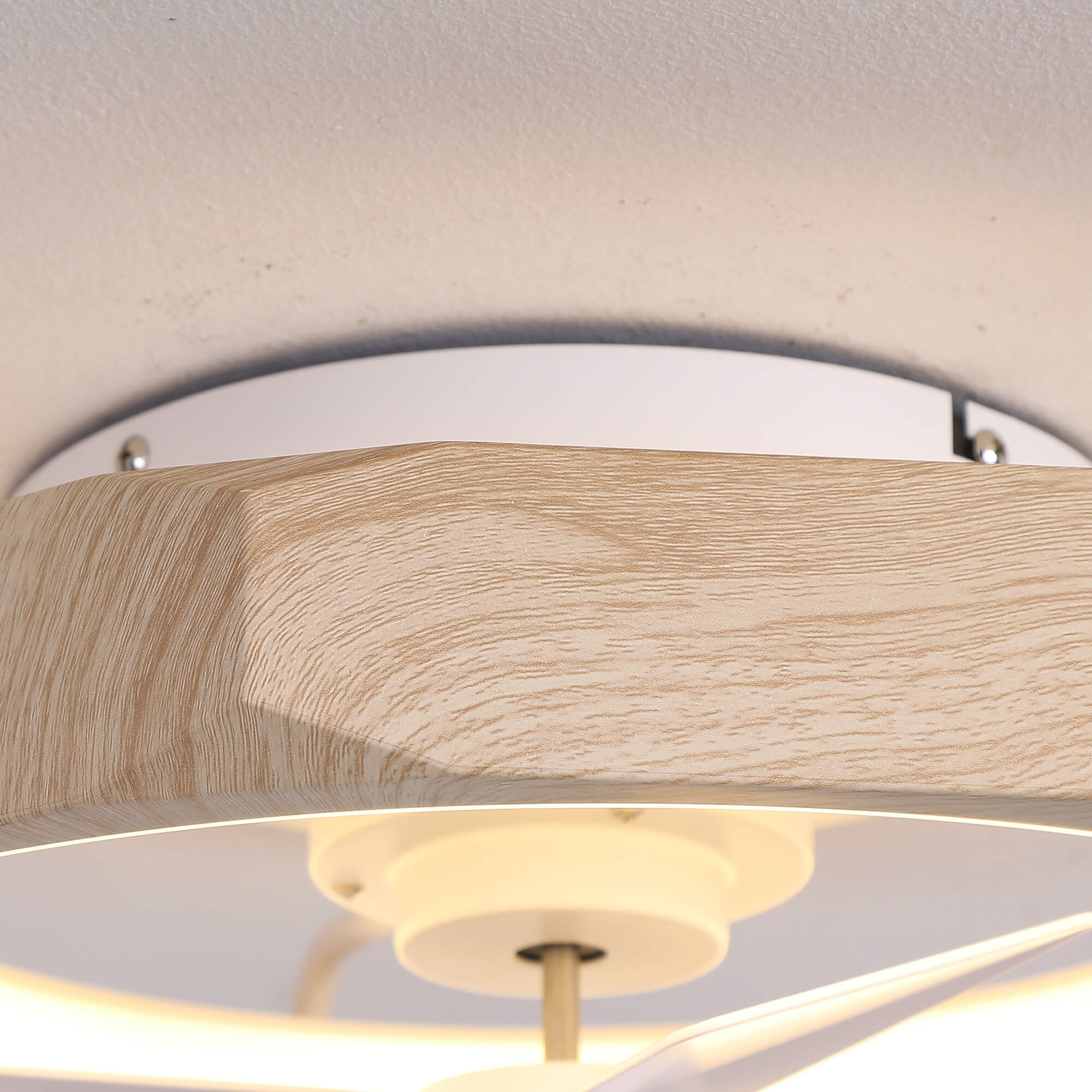 Mavio Silent Ceiling Fan 48cm (19") with LED Light