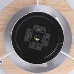 Mavio Silent Ceiling Fan 48cm (19") with LED Light