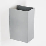 Moderne silberne LED-Außenwandleuchte 