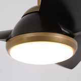 Ventilateur de plafond silencieux Colla Ø76 cm avec éclairage LED 