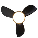 Ventilateur de plafond silencieux Colla Ø76 cm avec éclairage LED 