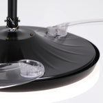 Cielo Ultra-Quiet DC Motor Black Ceiling Fan Ø100 cm with 3 Retractable Blades and LED Light
