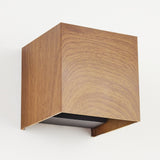 Skandinavische braune Außenwandleuchte= 