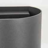 Moderne LED-Außenwandleuchte in Anthrazit 