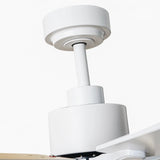 72 Inch Elbe Modern Downrod Mount Ceiling Fan with Light and Remote Control