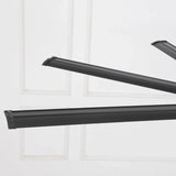 84 Inch 100 Inch Black HVLS Fan LED Large Ceiling Fan with Remote Control