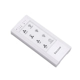 84 Inch 100 Inch Black HVLS Fan LED Large Ceiling Fan with Remote Control