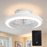 Hogas geräuschloser Deckenventilator 50 cm (20") mit LED-Licht 