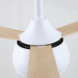 Kala geräuschloser Deckenventilator 132 cm (52") mit LED-Licht 