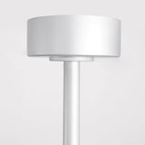 213cm (84") / 254cm (100") Padus Schwarz Deckenventilator in großer Größe mit dimmbarer Beleuchtung und Fernbedienung 