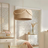 Bohemian Vintage Hemp Rope Chandelier Dining Room Ceiling Light