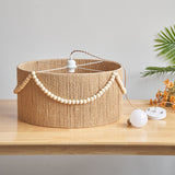 Bohemian Vintage Hemp Rope Chandelier Dining Room Ceiling Light