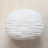 LABU Linen Pendant Light Ø 60 cm Scandinavian Japandi Natural Ceiling Light