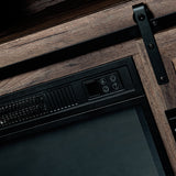 Brimley 173 cm/68" Farmhouse bruine tv-standaard met 23" elektrische haardinzet 