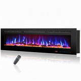1524mm 60" EF60R Built-In Electric Fire Hole in the Wall  Electric Fire with 13 Flame Colors