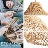 Kloe Rattan-Pendelleuchte 