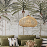 Rattan Pendant Light Wabi Sabi Style Retro Dining Room Chandelier