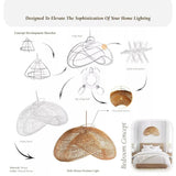 Sepherina Rattan-Pendelleuchte 