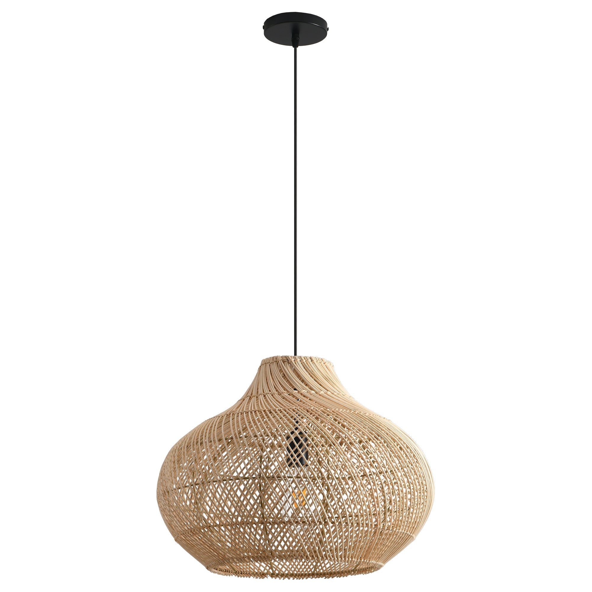 Japandi Rattan Pendant Light Ø35cm