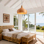 Tropical Bamboo Pendant Light Ø45cm