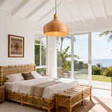 Tropical Bamboo Pendant Light Ø45cm