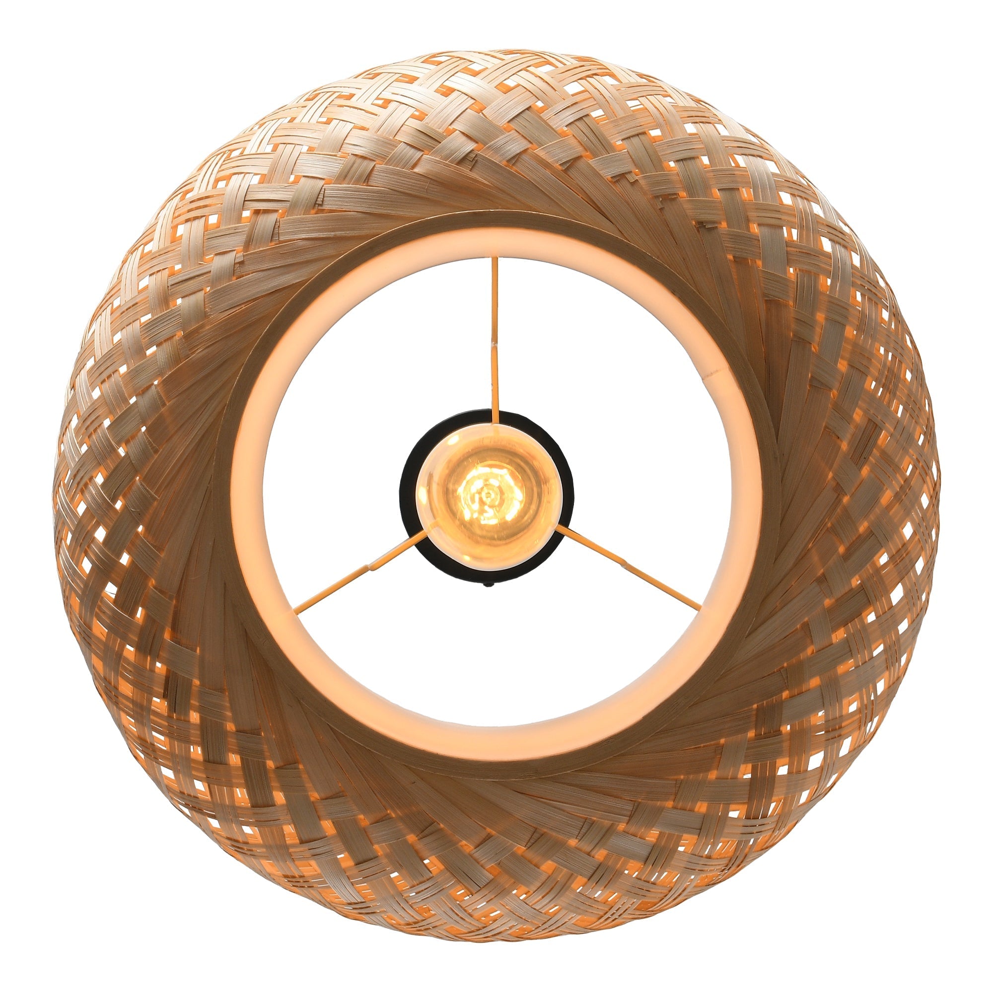 Scandinavian Bamboo Pendant Light Ø40cm