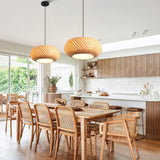 Scandinavian Bamboo Pendant Light Ø40cm