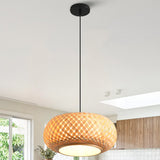 Scandinavian Bamboo Pendant Light Ø40cm