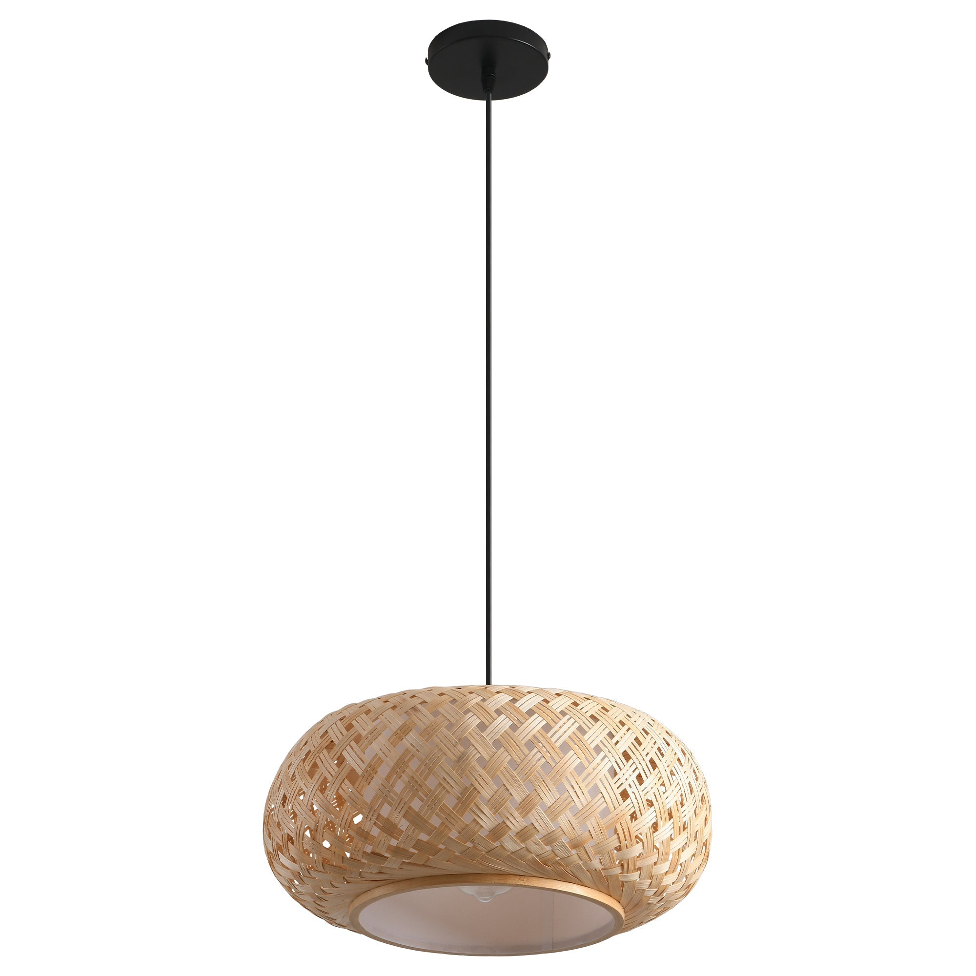 Scandinavian Bamboo Pendant Light Ø40cm