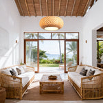 Scandinavian Bamboo Pendant Light Ø40cm