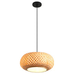 Scandinavian Bamboo Pendant Light Ø40cm