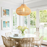 Coastal Rattan Pendant Light Ø48cm