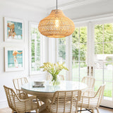 Coastal Rattan Pendant Light Ø48cm