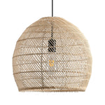 Earthy Minimalist Weave Rattan Pendant Light Ø40cm