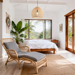 Earthy Minimalist Weave Rattan Pendant Light Ø40cm