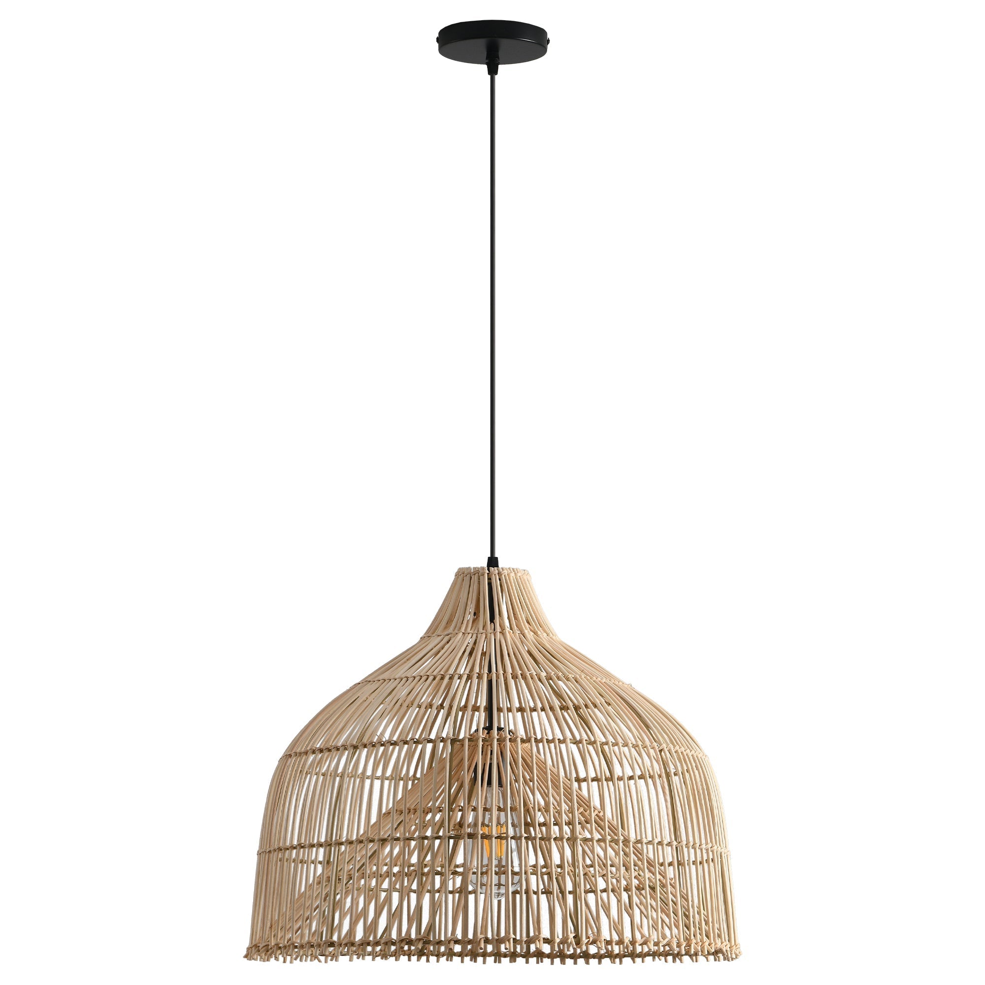 Modern Minimalist Weave Rattan Pendant Light Ø50cm