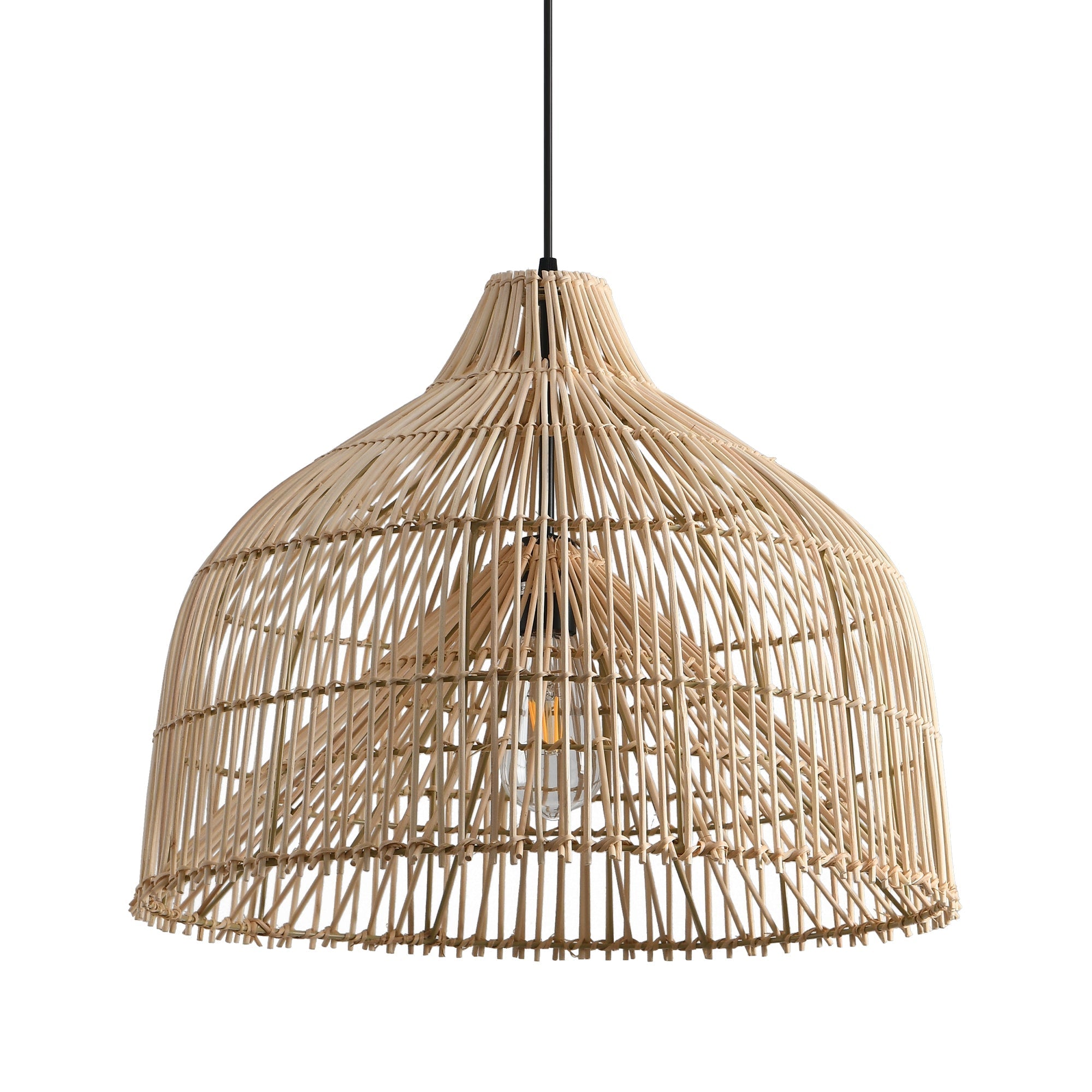 Modern Minimalist Weave Rattan Pendant Light Ø50cm